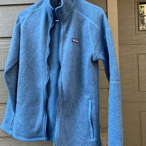 Women’s Blue Patagonia Zip-Up size Large